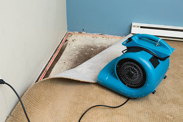 Water damage restoration process in Richland Hills, TX
